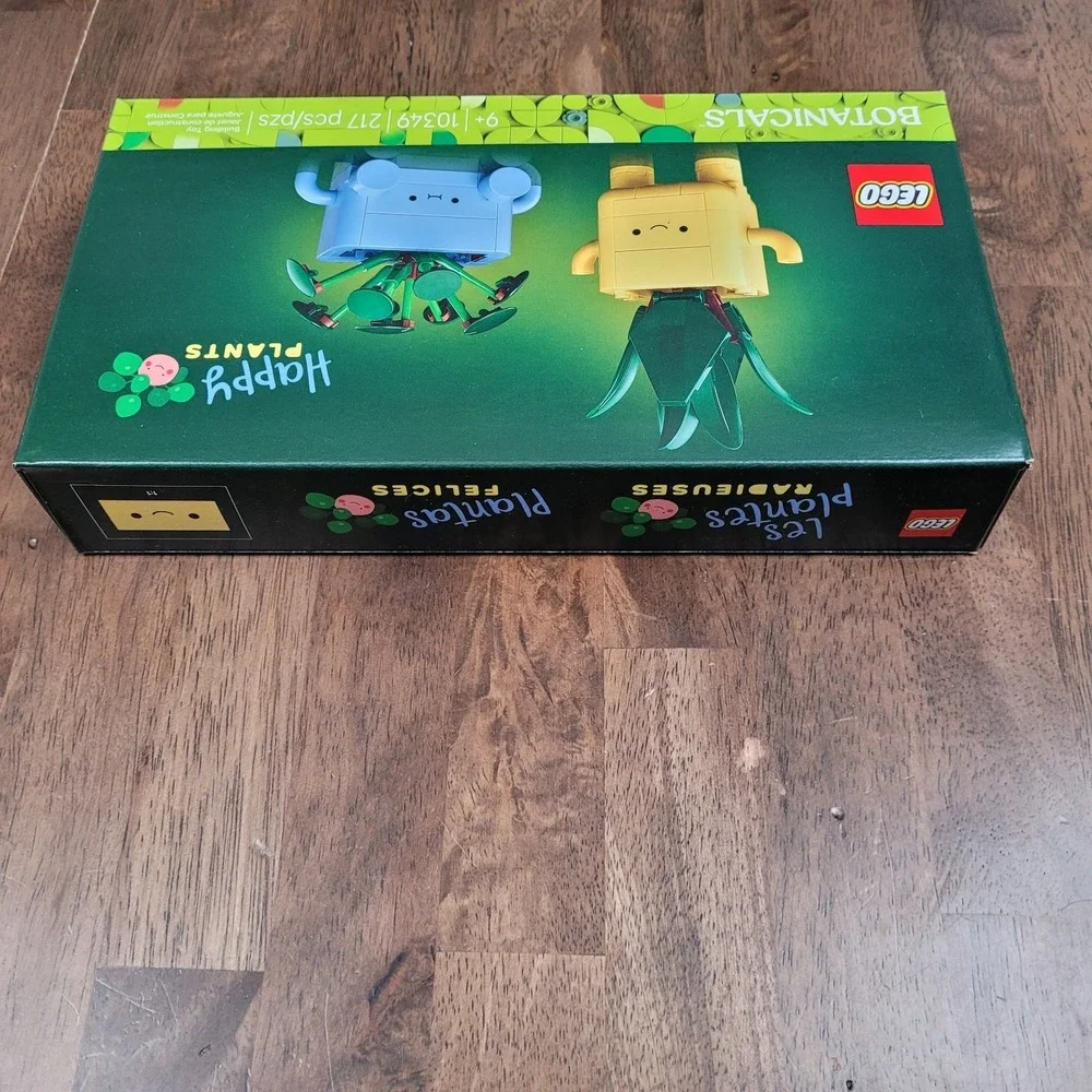 LEGO Botanicals Happy Plants Building Toy Set #10349 NIB Sealed